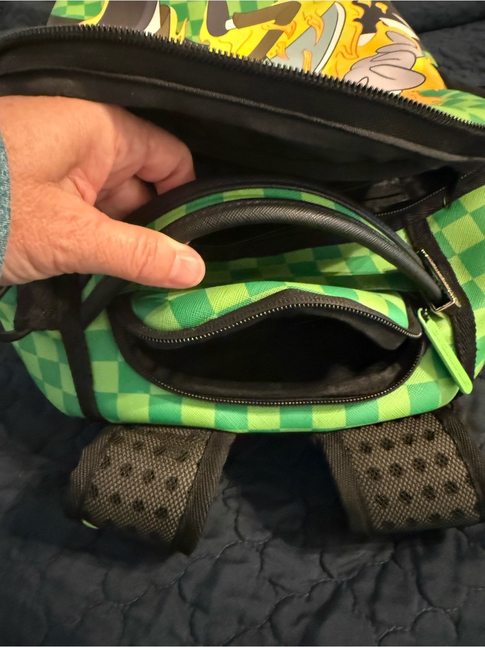 Sprayground Rick and Morty Backpack - Picture 3 of 9